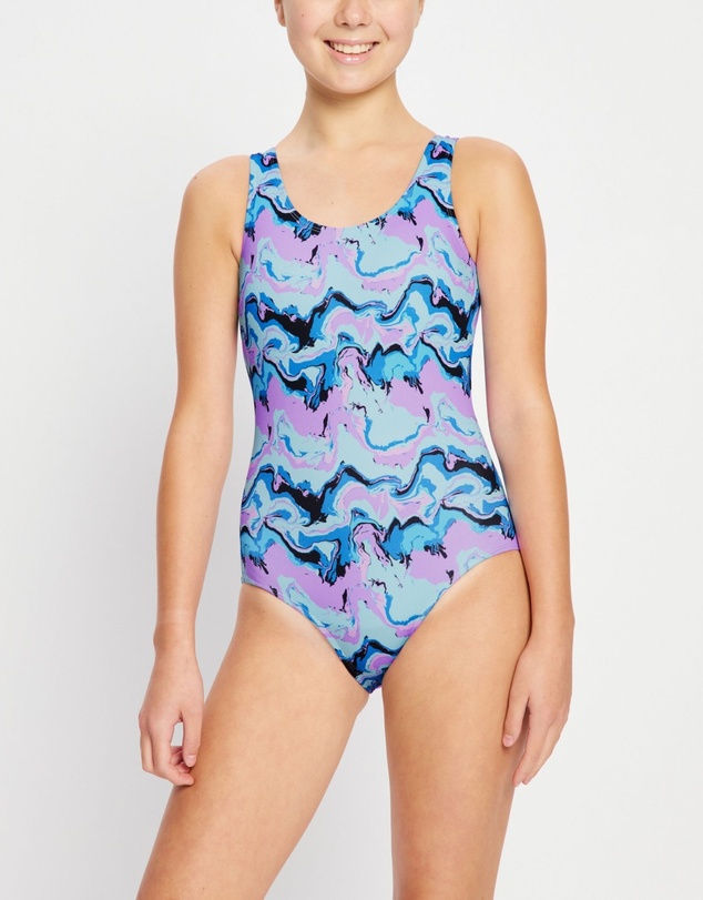 Modibodi - Teen Period Swimwear Racerback One Piece Super Absorbency