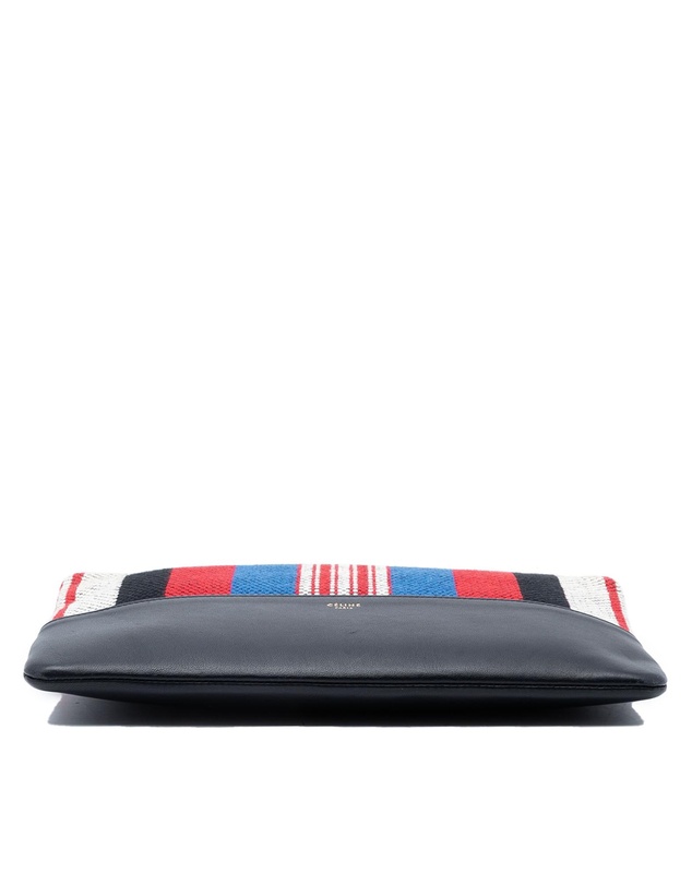 Pre-Loved by Azura Reborn - Pre-Loved Canvas Striped Solo Pouch