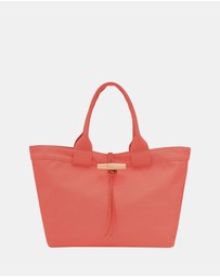 Longchamp - Le Roseau Toile Top Handle Bag