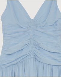 Revibe - Repaired Shona Joy Juno Gathered Bodice Maxi Dress - AU 12