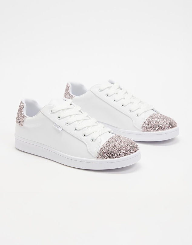 Holster - Stardust Sneakers - White Blush - Women's