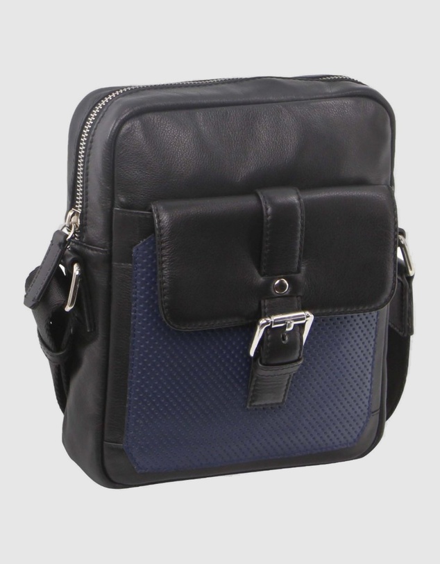 Pierre Cardin - Pebbled Leather Organiser Cross-Body Bag