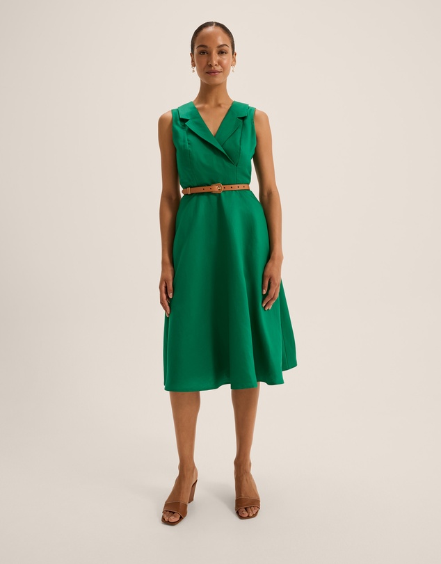 Review - Oleander Sleeveless Shirt Dress