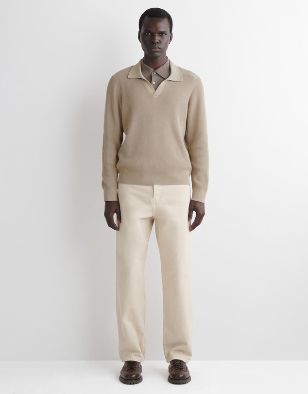 COS - Cotton Polo Jumper