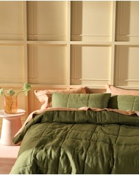 Linen House - Nimes Pure Linen Coverlet