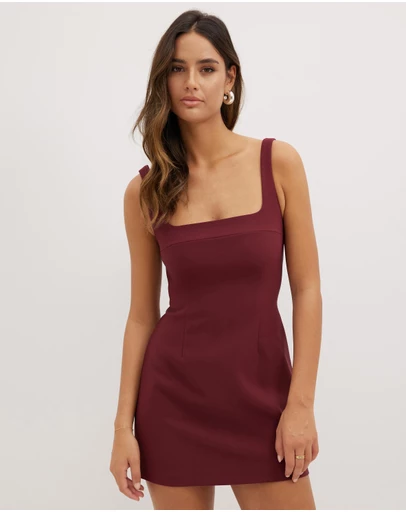 Dazie - Bossy Babe Tailored Mini Dress