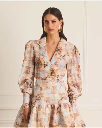 Aqua Blu Australia - Celestial Daphne Blouse