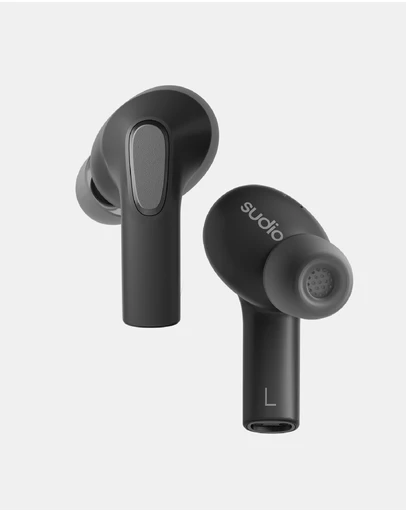 Sudio - E3 - True Wireless Bluetooth In-Ear Headphones, Hybrid ANC Earbuds, Spatial Sound, Vocal Clarity