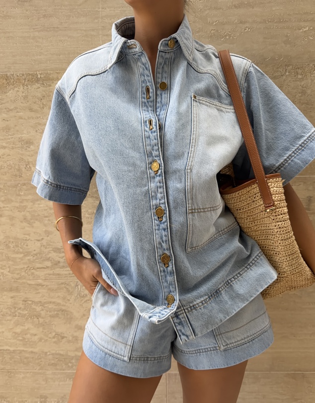 KIVARI - Florence Denim Shirt