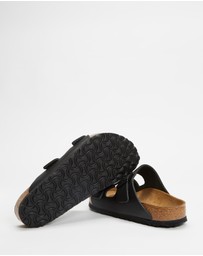Birkenstock - Arizona Smooth Leather Regular Sandals - Unisex