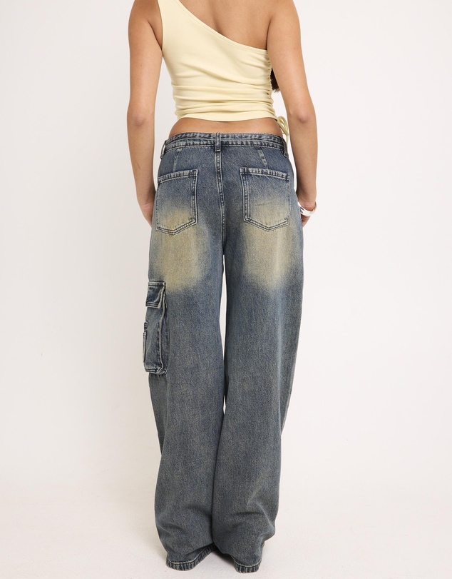 Neon Hart - Loaded Cargo Denim Jeans