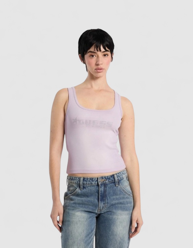 GUESS Originals - GUESS Originals Rhinestone Tank Top