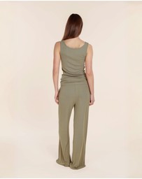 Gingerlilly - Athens Ribbed Long Pants