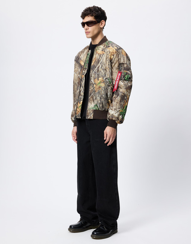 Alpha Industries - Ma-1 Relaxed Fit Flight Jacket (Oxford Camo)