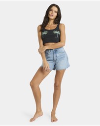 Billabong - Womens Vacation Soil Cropped Tank