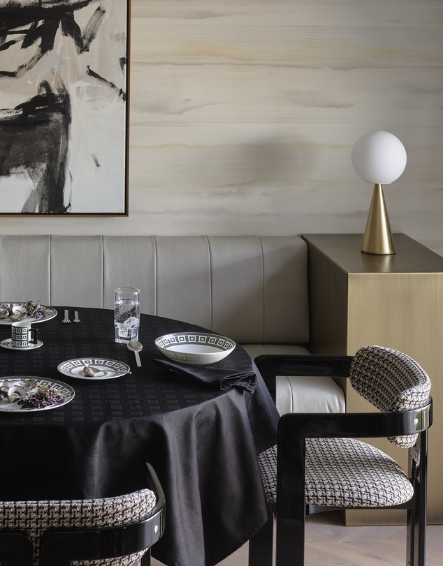 Greg Natale - Hellenica Tablecloth Black
