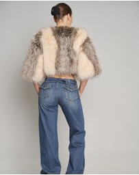 Love and Nostalgia - Little Fur Coat - Stripe