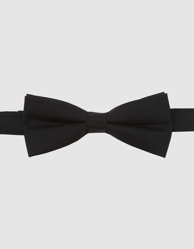 Oxford - Cotton Bowtie Black