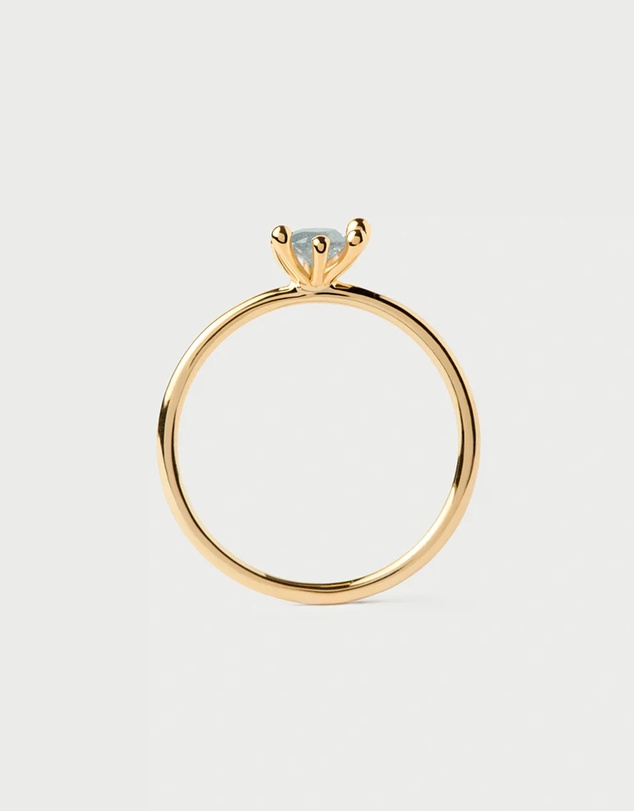 PDPAOLA - Grey Fleur Ring