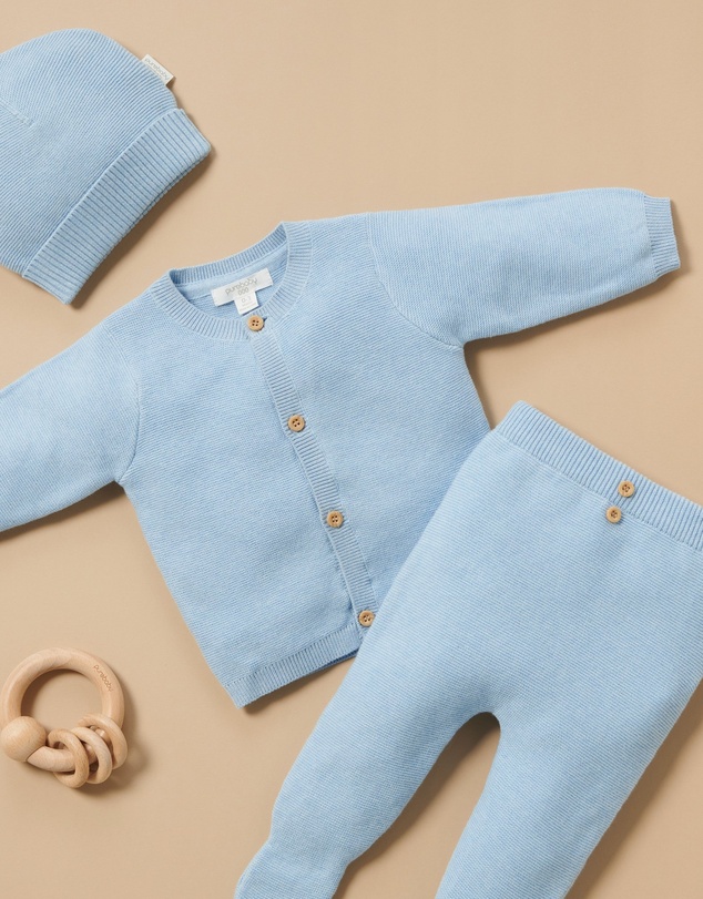 Purebaby - Textured Legging-Babies