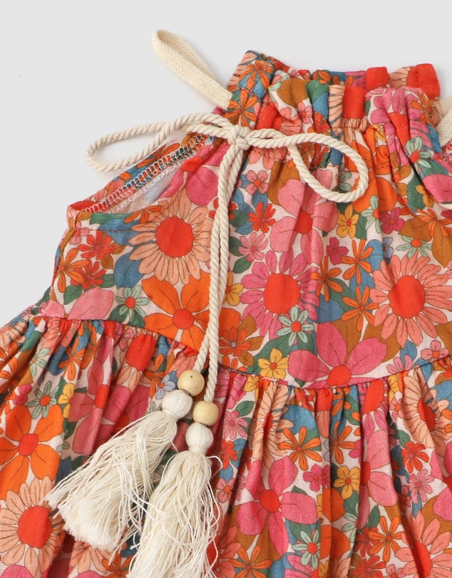 WITH LOVE FOR KIDS - Cotton Muslin Dress - Babies - Kids