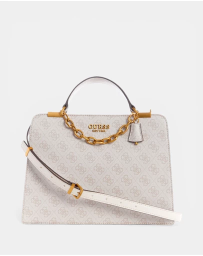 GUESS - Kristle Logo Girlfriend Satchel Bag