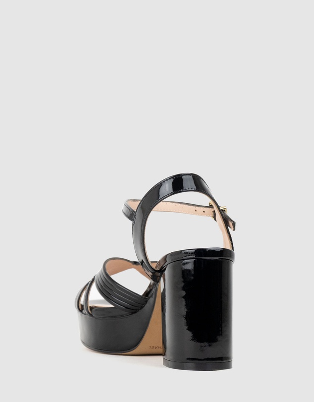 Edward Meller - RAYNE80 Strappy Crossover Platform Sandal
