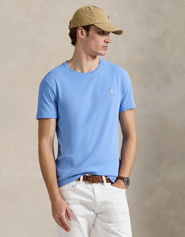 Polo Ralph Lauren - Custom Slim Fit Jersey Crewneck T-Shirt