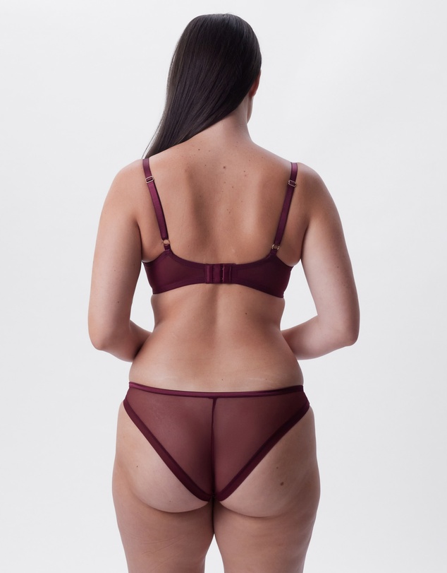 Bras N Things - Edelweis Lightly Lined Bra - Berry