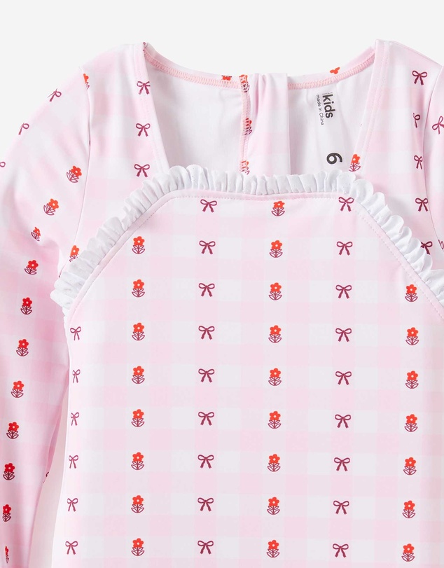 Cotton On Kids - Long Sleeve Boyleg One Piece