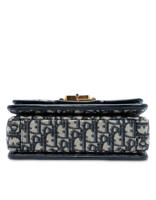 Pre-Loved by Azura Reborn - Pre-Loved Oblique Canvas CD Lock Chain Flap Crossbody