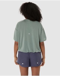 ASICS - Nagino Run Adjustable Short Sleeved Top - Women's