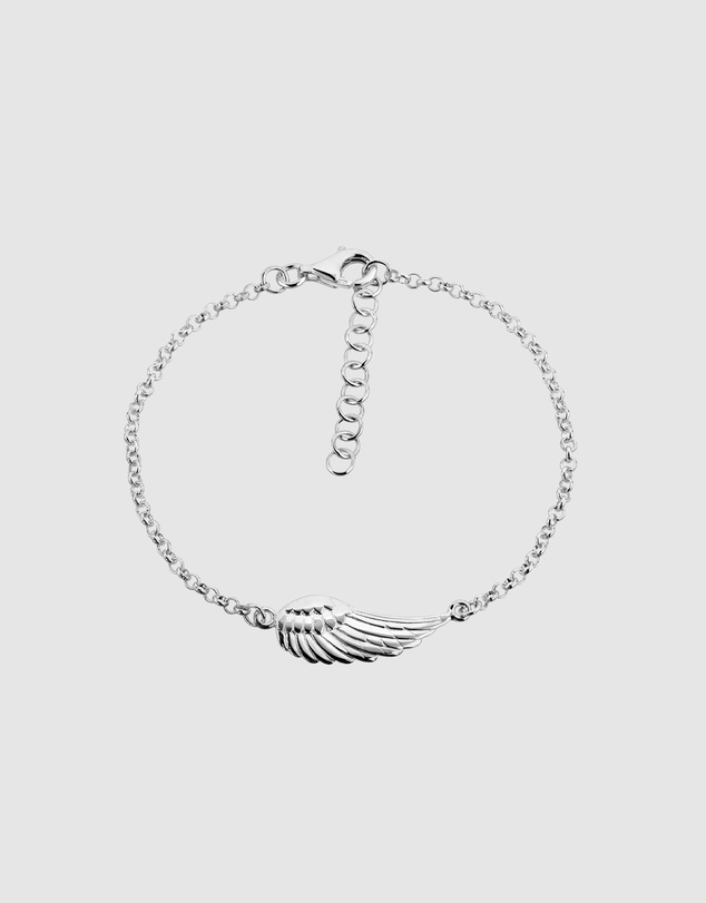 Elli Jewelry - Bracelet Wing Guardian Angel 925 Sterling Silver