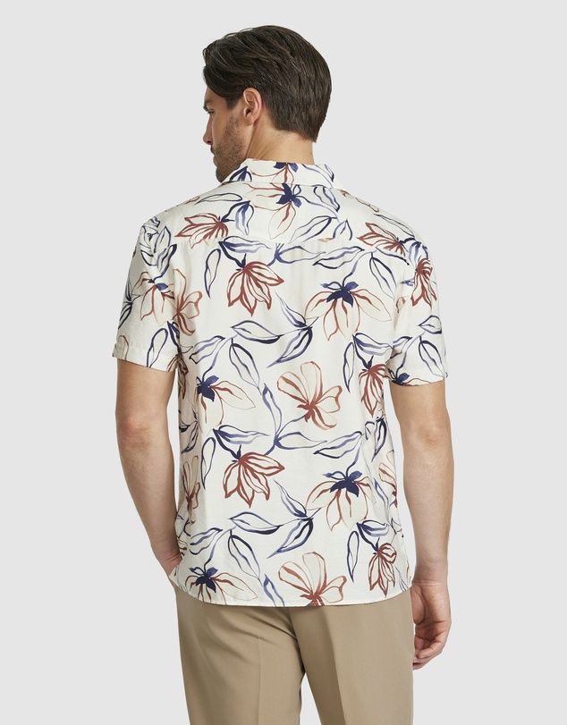 Tarocash - Saros Viscose Floral Shirt