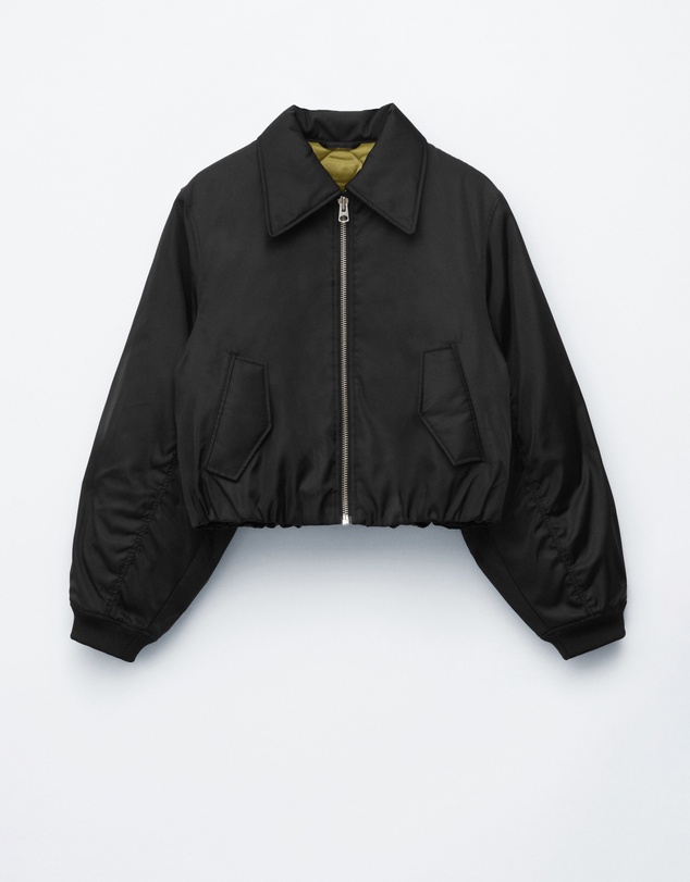 & Other Stories - Cropped Bomber Jacket