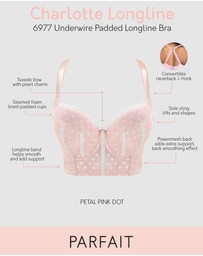 Parfait - Charlotte Lightly Padded Wired Longline Bra