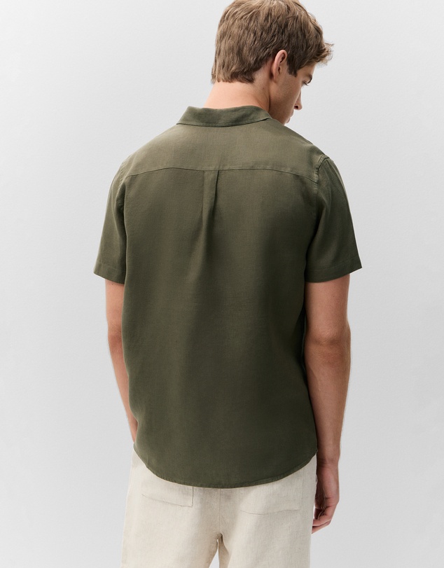 UNISON - Linen S/S Regular Fit Shirt