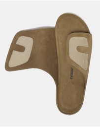 EVERAU - EverAU Ugg Justice Men Cow Suede Upper Sandals