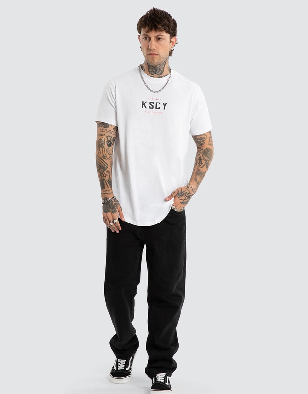 Kiss Chacey - Stamp Dual Curved Tee