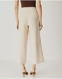Atmos&Here - Eloise Crop Wide Leg Pants