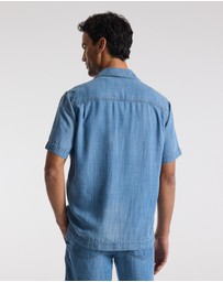 Calibre - Fluid Denim Shirt Blue