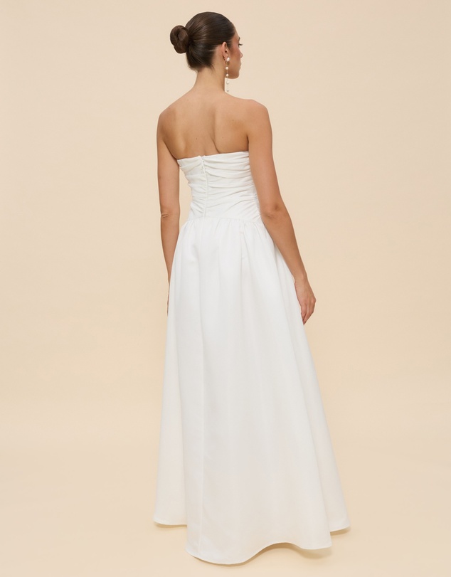 Revibe - Repaired CHANCERY Hazel Drop Waist Strapless Gown - AU 8