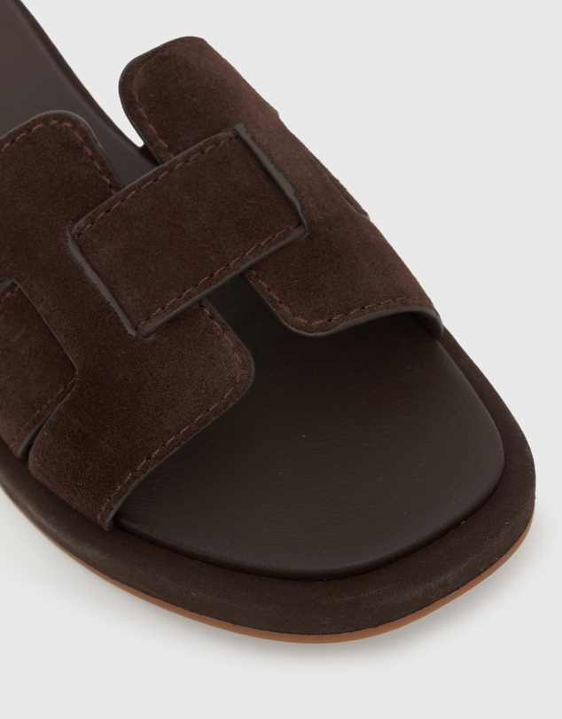 Betts - Bella Leather Flat Slides