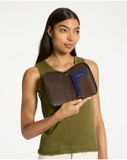 Status Anxiety - Nowhere To Be Found Travel Wallet
