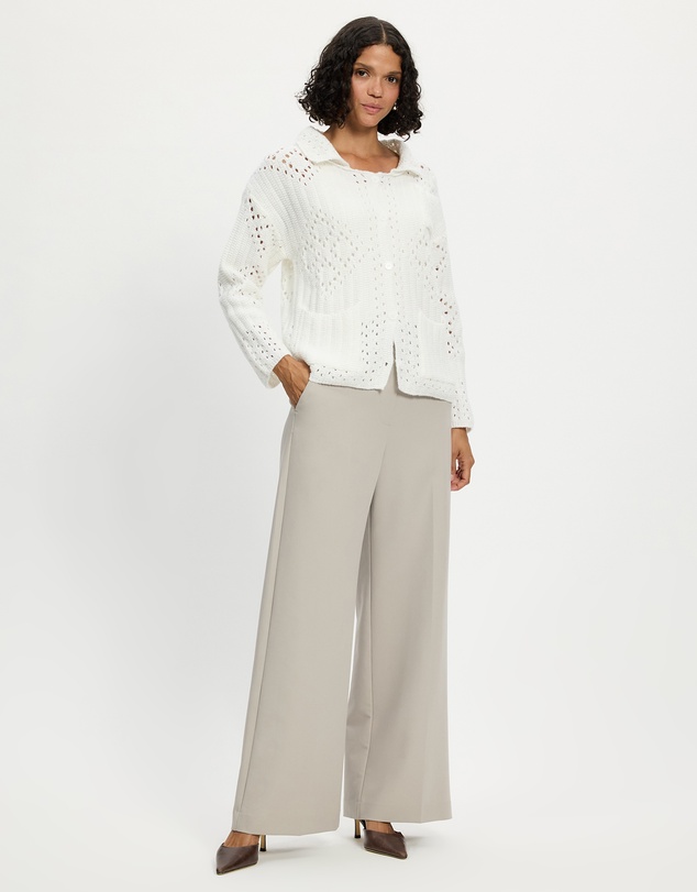 Mossée - Kaia Chunky Crochet Cardigan