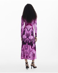Desigual - Butterfly midi dress