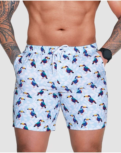 Mosmann - Men's Swim Shorts - Tango