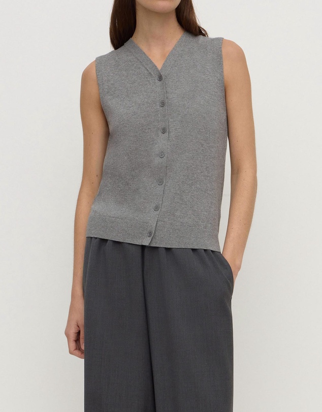 Assembly Label - Maya Cotton Cashmere Knit Vest
