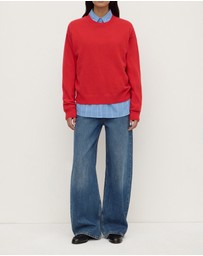 Assembly Label - Carter Brushed Wool Sweater