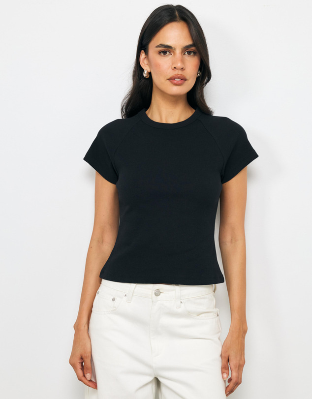 AERE - Raglan Sleeve Baby Tee
